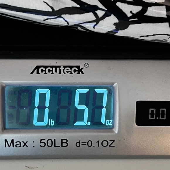 IBKUL Womens Black White Abstract Mesh Panel Long Sleeve Top Size M Pickleball - Picture 9 of 10